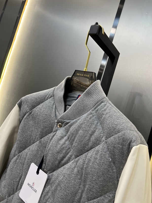 ハイクオリティダウンジャケット細部ディテール